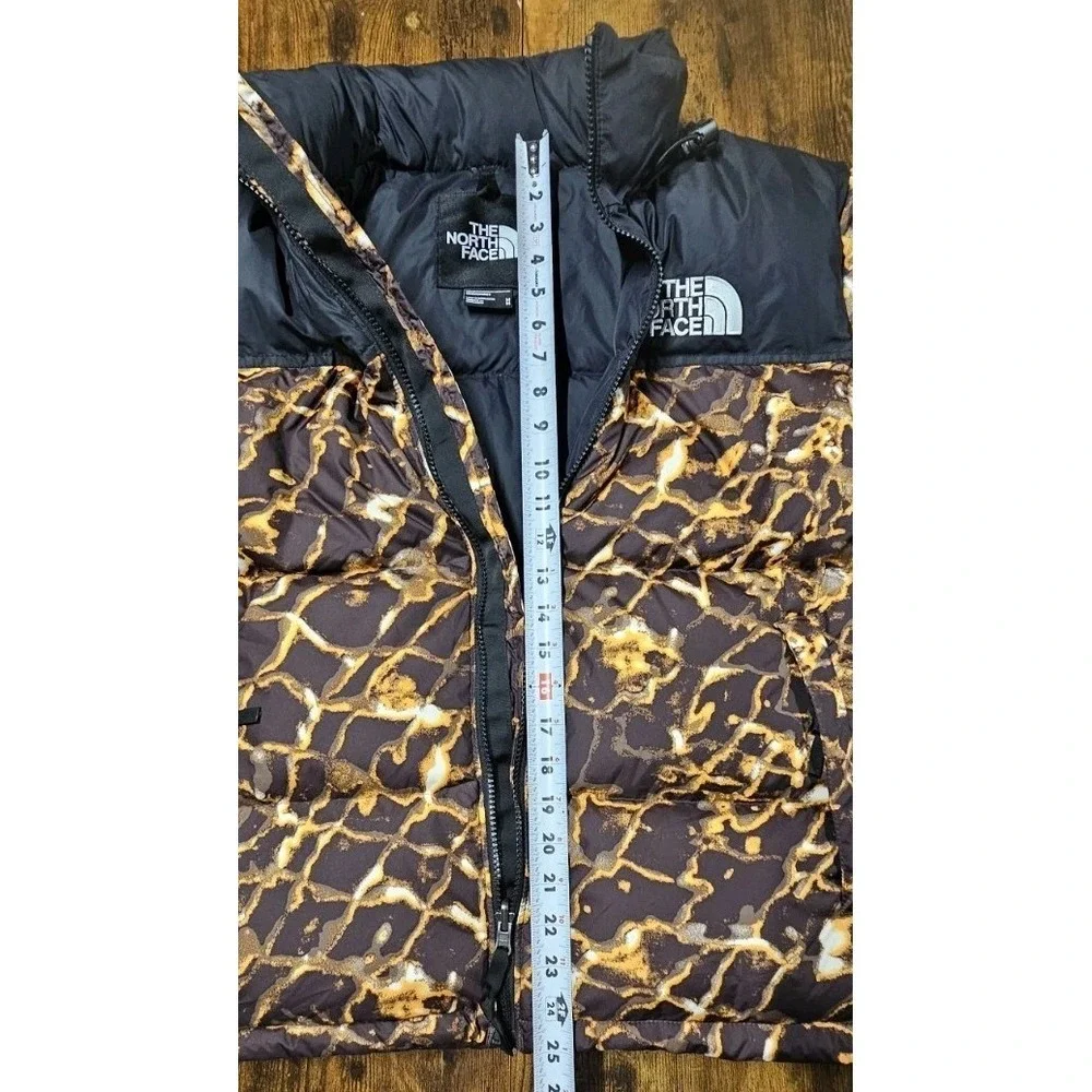 The North Face 1996 Retro Nuptse Jacket Coal Brown Men Size Medium Ex Cond